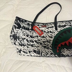 Large Graffiti Tote bag/Weekender